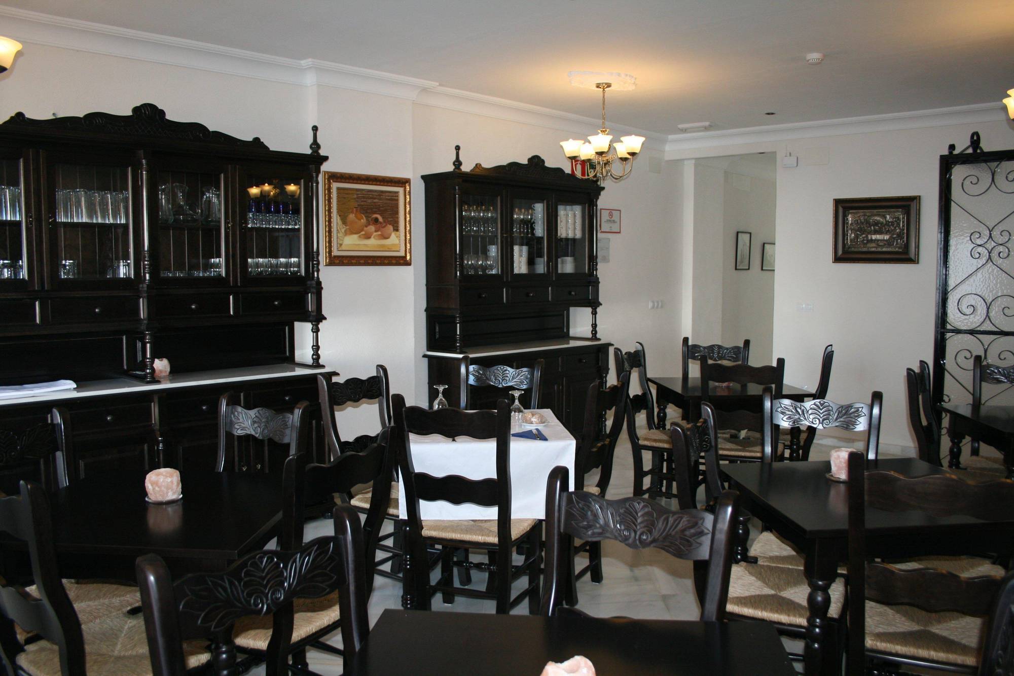 Hostal Ciudad Trigueros Restaurant foto